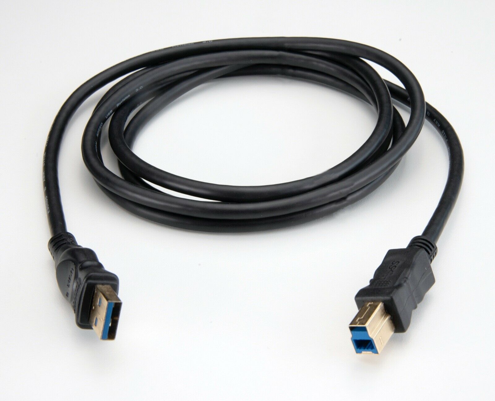 6ft Gold-Plated USB 3.0 Type A Male to B Male Cable for Printer Scanner Camera