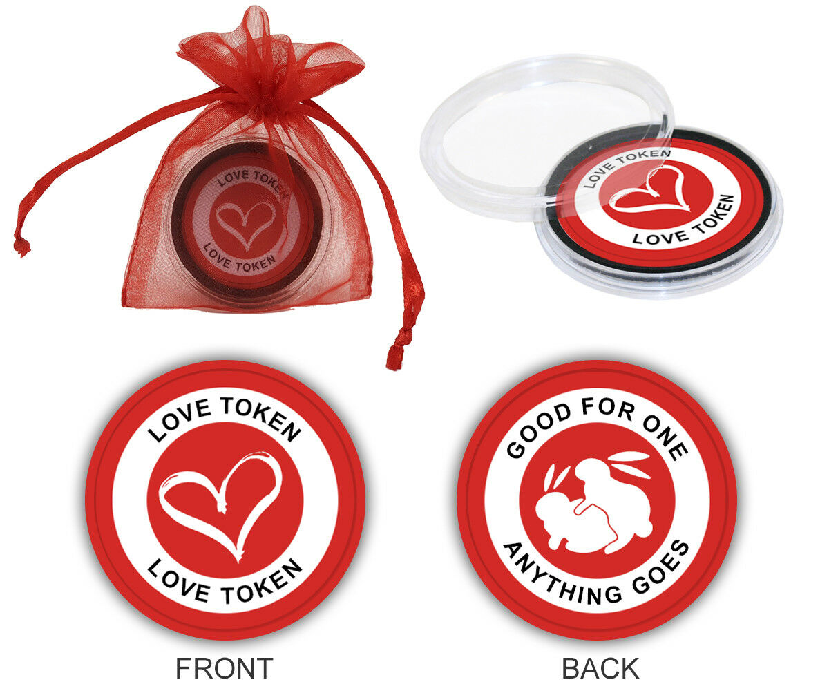 Love Token coupon for husband, boyfriend, wife, girlfriend. Anything Goes