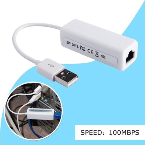 New USB Ethernet Adapter Usb 2.0 Network Card USB to Internet RJ45 Lan 100Mbps