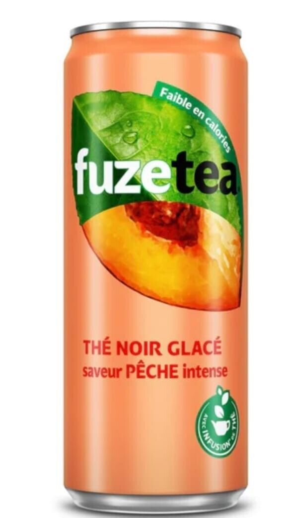 Fuze Ice Tea Black Peach, 24x0,33 l