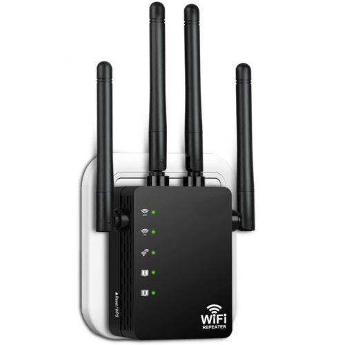 Wireless Signal Booster WiFi AC 1200 Dual Band Repeater Router AP Range Extender