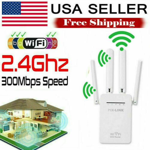 Dual Band WiFi Repeater 2.4GHZ Wireless Internet Booster Range Extender Gigabit